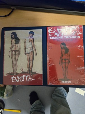 brutal mediabook und buch brutal von simone trojahn!!! limited edition