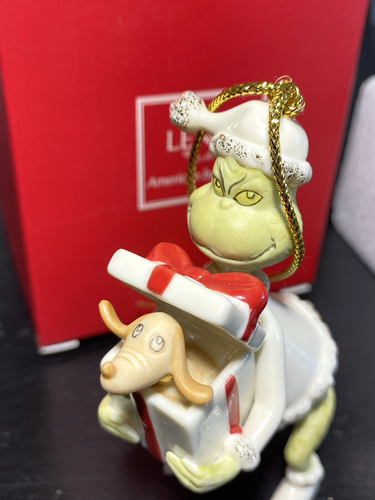 Lenox Dr. Seuss Grinch's Perfect Present Weihnachtsschmuck in Box - Bild 5 von 9