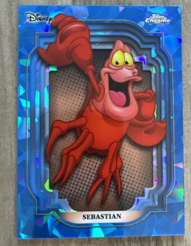 2024 Topps Chrome Disney Sapphire Little Mermaid’s Sebastian #48