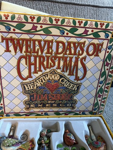 Jim Shore - Twelve Days of Christmas Ornaments - 12 Stück - Full Set mit Box - Bild 2 von 14