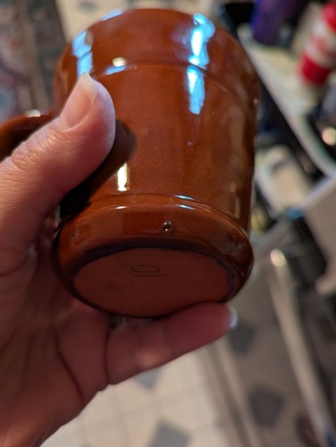 Breininger Redware Pottery Coffee Mugs 1992 - Picture 5 of 5