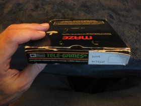 Maze Atari 2600 Sears Telegames Video Game Complete in Box CIB