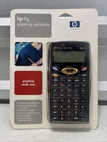 HP Hewlett Packard 9G Scientific Graphing Calculator With Case  NEW - Picture 1 of 6