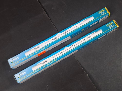 2 x 1500W Double Ended Halogen Floodlight Globes Bulbs Lamps Linear 254mm R7s - Picture 2 of 2