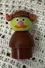 Fisher Price Little People Vintage 1972 Sesame Street Sherlock Hemlock Exc Con