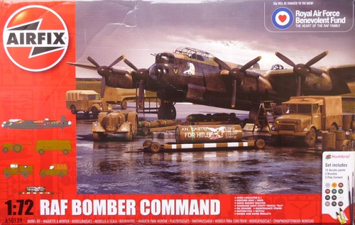 oop Airfix A50139 1/72 WWII RAF Bomber Command Gift Set - Lancaster & Resupply - Picture 1 of 6