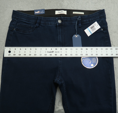 Angels Jeans Women's Size 20W Blue High-Rise 360 Sculpt Skinny 27.5" Inseam NWT - Picture 7 of 17
