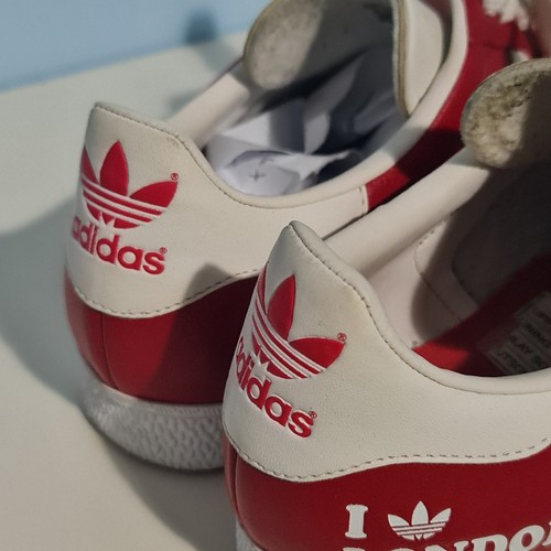 Adidas Limited Edition 2006 I Love London Red Gazelle Men's Shoes US 10 | UK 9.5 - Picture 10 of 17