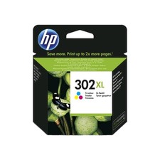 HP 302XL Colour Ink Cartridge for Deskjet 3632 High Yield Original Brand New 