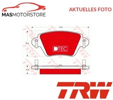 SATZ BREMSBELÄGE BREMSKLÖTZE TRW GDB1525DTE A FÜR FORD AUSTRALIA MONDEO 2.0