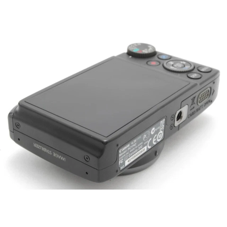 Canon PowerShot SX260 HS Digitalkamera  20-fach optischer Zoom 80% neu Schwarz - Bild 4 von 4