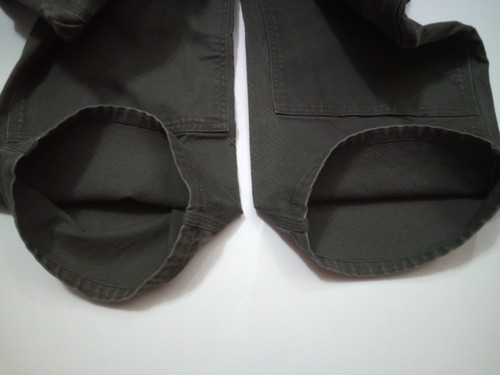 Pantalones de Trabajo Carhartt Relajados Resistentes Flexibles Doble Frente Pelele Hombres 46 x30 Musgo - Imagen 11 de 24