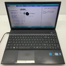 Samsung NP300V5A-A0GUS Laptop Intel i7-2670QM 6GB RAM NO HD/OS Bad Screen (FL)