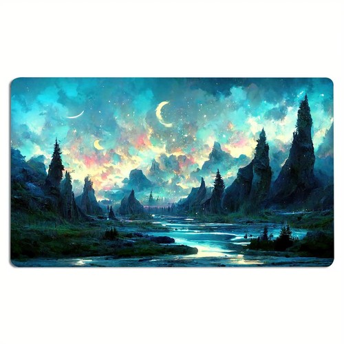 XXL Magic Game Mat TCG CCG Trading Card Table 35x60cm Spielmatte Regelfläche Gummi M - Bild 13 von 24