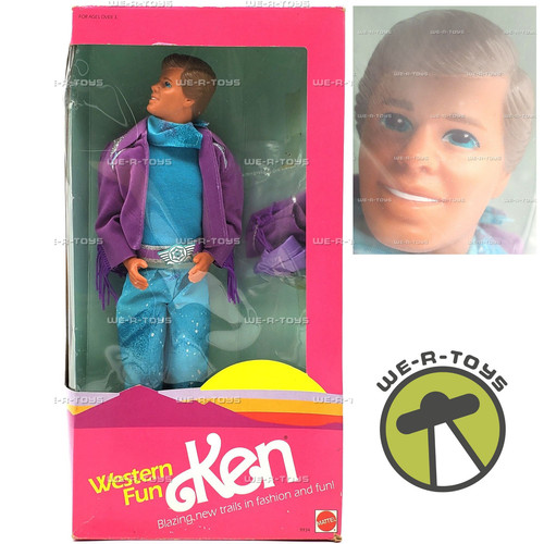 Barbie Western Fun Ken 1989 Mattel Foreign Issue #9934 - Picture 1 of 12