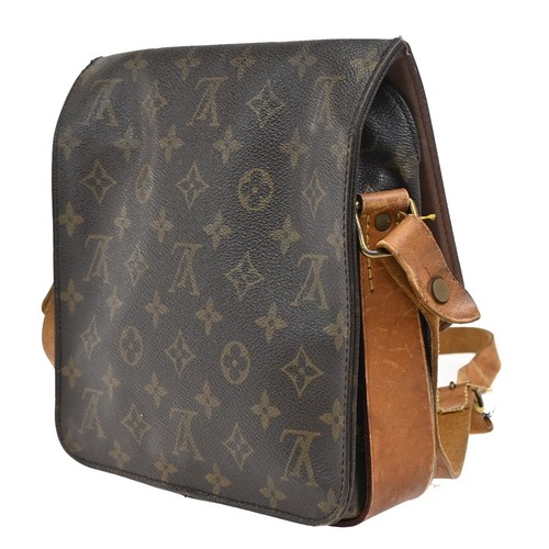 LOUIS VUITTON Cartouchiere MM Shoulder Bag Monogram Leather Brown M51253 04DA103 - Picture 4 of 15