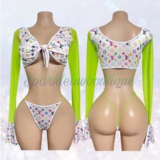 Exotic Dancewear 2Pc Set