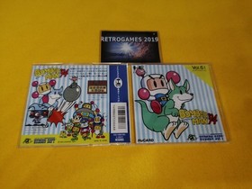 BOMBERMAN 94 NEC PC-Engine Hu-Card REG CARD.