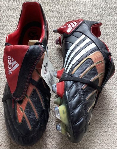 BNWT 2007 ADIDAS PREDATOR POWERSWERVE SG FOOTBALL BOOTS UK 10.5 - Picture 2 of 2