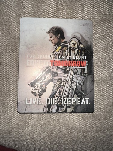 Edge of Tomorrow (2014) OOP Blu-ray Steelbook LIKE NEW