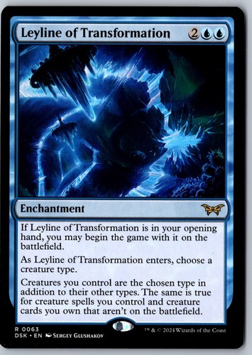 Leyline of Transformation Duskmourn: House of Horror 63 NM - Picture 1 of 2