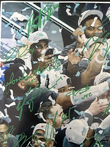 Philadelphia Eagles Super Bowl LIX Signed Team Photo 11x14 25+ Autos JSA LOA - Picture 5 of 12