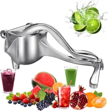 Large Aluminum Fruits Lemon Squeezer Squeeze Orange Grape Fruit Squeezer For