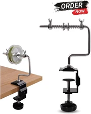 Fishing Line Winder Spooler Machine Spinning Reel Spooling Station with Clamp