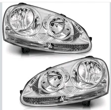 WEELMOTO Headlight Assembly for 2005-2010 Volkswagen Jetta Sedan, Compatible ...