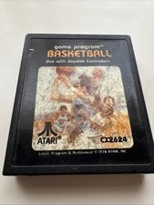 Basketball (Atari 2600, 1977) Cleaned. Tested. Working. Authentic.