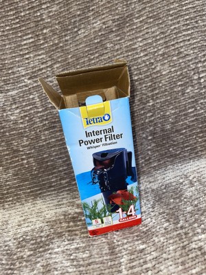 Open Box Tetra Fish Tank aquarium Internal Power Filter 1-4 Gallons