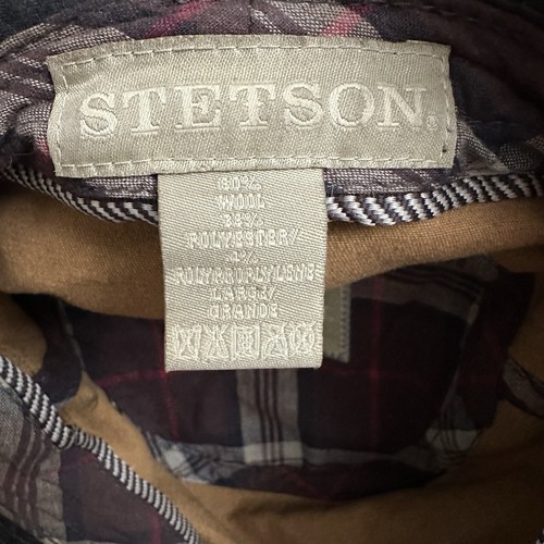Stetson Outdoor Air Mesh AVA CO/PE Washed Brown Traveller  SZ Large - 80% Wool - Picture 9 of 9