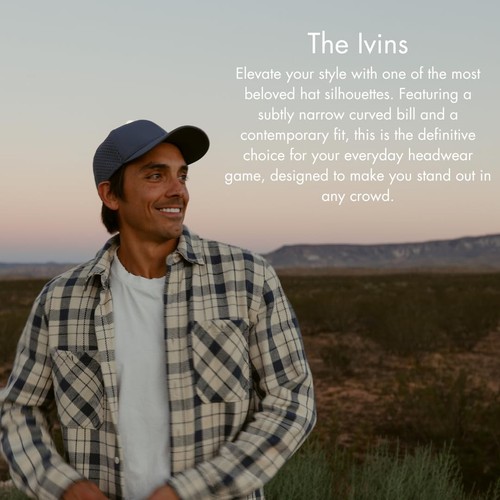 Ivins Snapback Hat | Men's & Women's Fitted Baseball Cap | 6 Panel Blank Cap ... - Picture 6 of 6