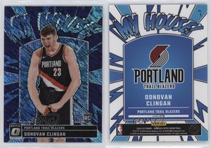 2024-25 Donruss Optic My House Purple Shimmer Prizm Donovan Clingan #1 Rookie RC
