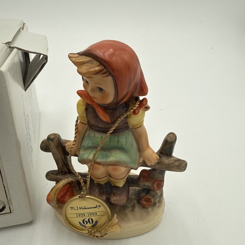 Estatuilla MJ Hummel Just Resting 112 3/0 de segunda mano, 1930 hecha en Alemania Occidental - Imagen 2 de 8