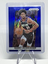 2024-25 Panini Prizm Deca Scoot Henderson Blue Prizm #/149 Trail Blazers #15