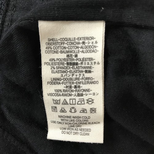 NEW FREE PEOPLE Black Lunch Date Textured Stripe Mini Dress Sz S F424Z154 NWT - Picture 9 of 9