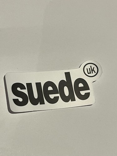 SINGER MUSIC SMALL BAND STICKER STICKERS SUEDE ^