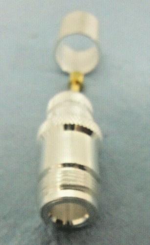 "N" FEMALE Crimp On, Silver, Teflon, Gold Pin, Cable Connector. Quality Counts! - Picture 18 of 20