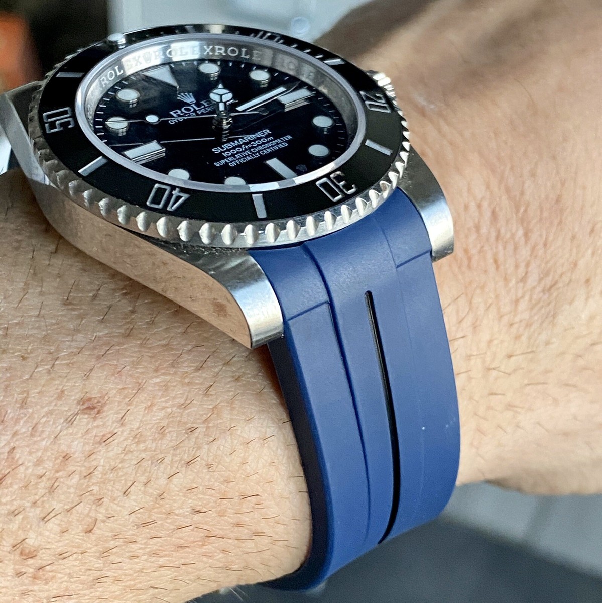Rolex blue clearance strap