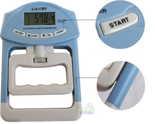 Strength Training Gripper Wrist Exercise Electronic Hand Dynamometer 198lb/90kg - Picture 2 of 3