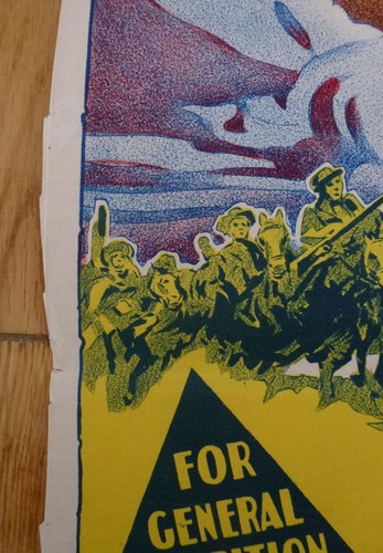 THE FIRST TEXAN McCrea Haskin 1956 Original 13x30" Australian Daybill Poster - Picture 6 of 8