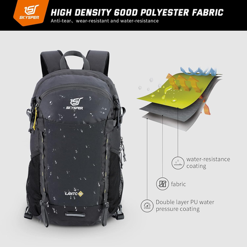 Hiking Daypack 30L Camping Backpack, Day Packs for Men Women Travel Outdoor Camp - Picture 2 of 6