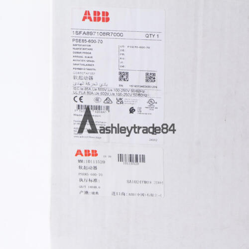 1 STÜCK NEU ABB SOFTSTARTER PSE85-600-70 - Bild 4 von 14