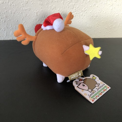 Monster Hunter Airou Poogie Pugee Pig Xmas Santa & Tonakai Plüsch Puppe Capcom Neu - Bild 14 von 20