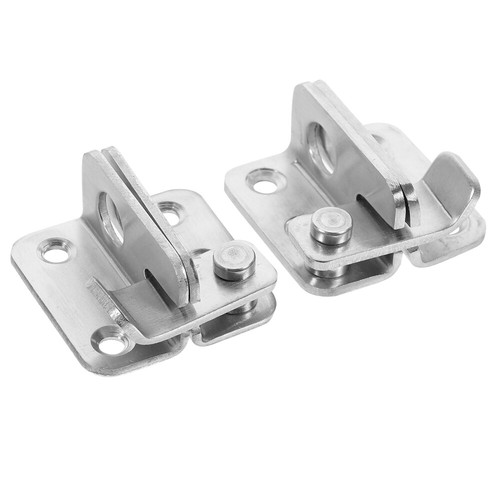 2 Pcs Metal Safety Lock Bird en ligne Cage Loquet De Porte Homme Fermeture Darmoire