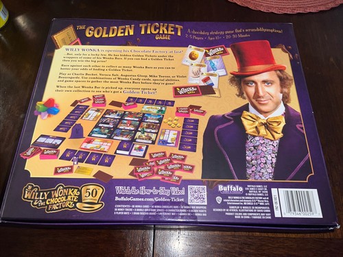 The Golden Ticket Board Game Willy Wonka NEW ✅Read Description - Picture 2 of 6