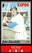 1970 Topps - #19 John Boccabella VG