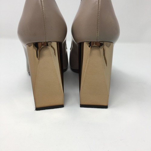 Lanvin Beige Leather Pumps – Women's Size 38.5 (US 8.5) Authentic Designer Heels - Picture 5 of 15