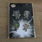 Funko Pop Pin Set Marvel Guardians of the Galaxy Starlord Gamora Drax Rocket New